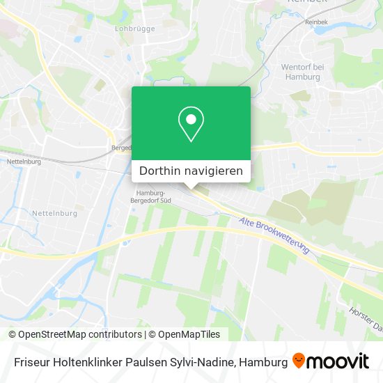 Friseur Holtenklinker Paulsen Sylvi-Nadine Karte