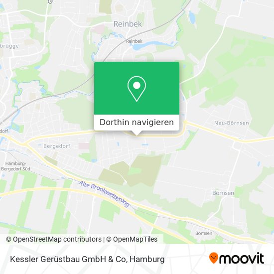 Kessler Gerüstbau GmbH & Co Karte