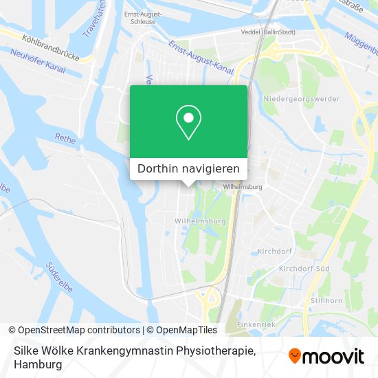 Silke Wölke Krankengymnastin Physiotherapie Karte