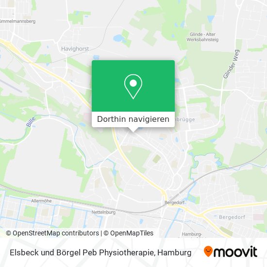 Elsbeck und Börgel Peb Physiotherapie Karte