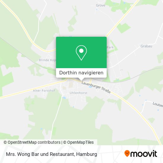 Mrs. Wong Bar und Restaurant Karte