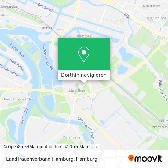 Landfrauenverband Hamburg Karte