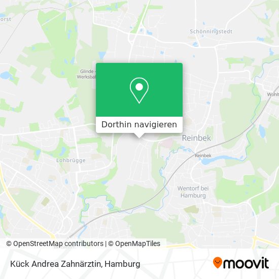Kück Andrea Zahnärztin Karte