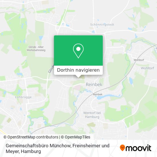 Gemeinschaftsbüro Münchow, Freinsheimer und Meyer Karte