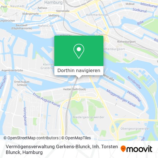 Vermögensverwaltung Gerkens-Blunck, Inh. Torsten Blunck Karte