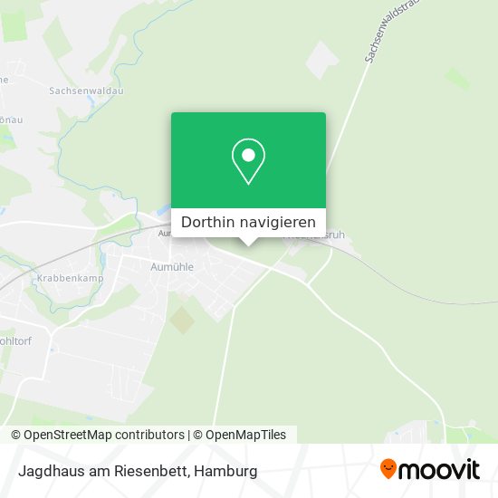 Jagdhaus am Riesenbett Karte