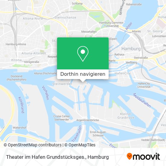 Theater im Hafen Grundstücksges. Karte
