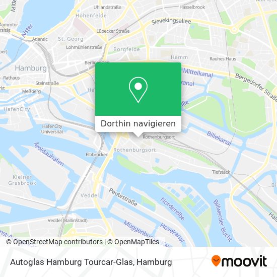 Autoglas Hamburg Tourcar-Glas Karte
