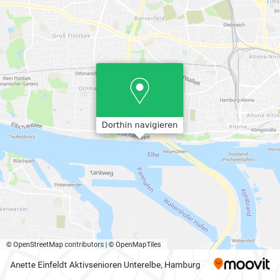 Anette Einfeldt Aktivsenioren Unterelbe Karte