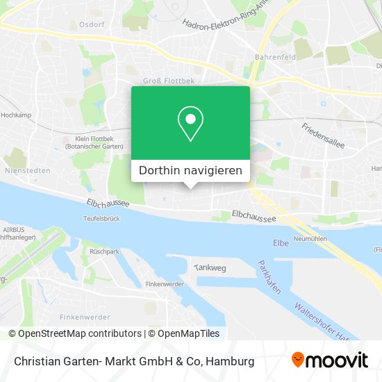 Christian Garten- Markt GmbH & Co Karte