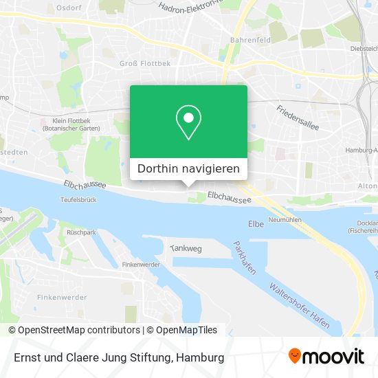 Ernst und Claere Jung Stiftung Karte