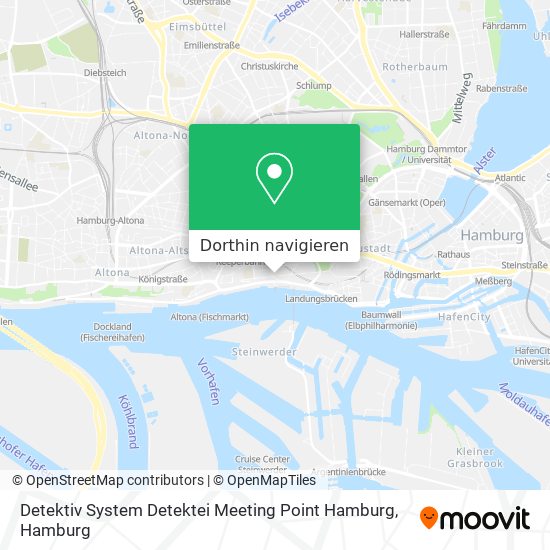 Detektiv System Detektei Meeting Point Hamburg Karte
