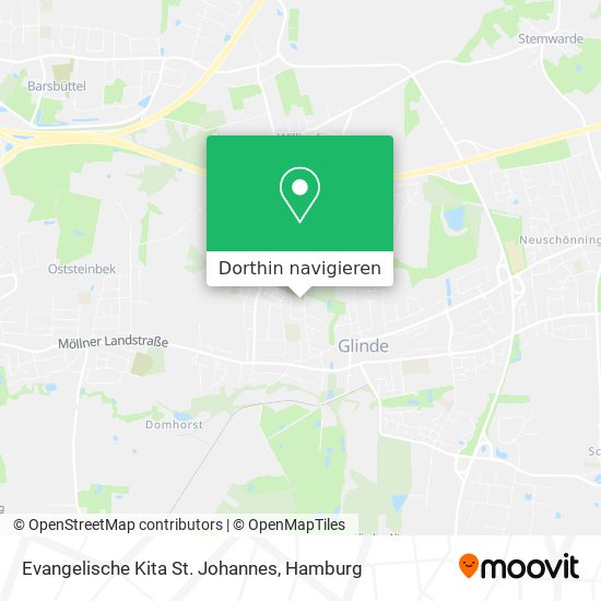 Evangelische Kita St. Johannes Karte