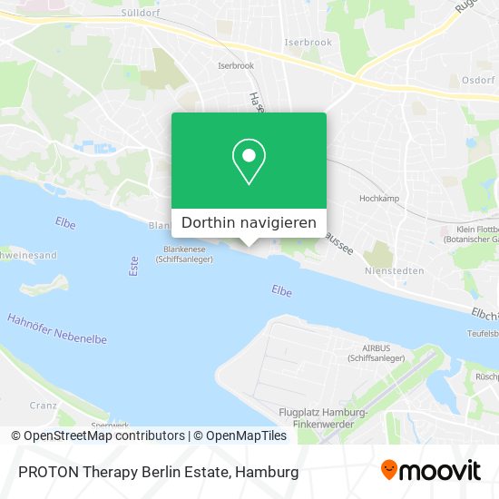 PROTON Therapy Berlin Estate Karte