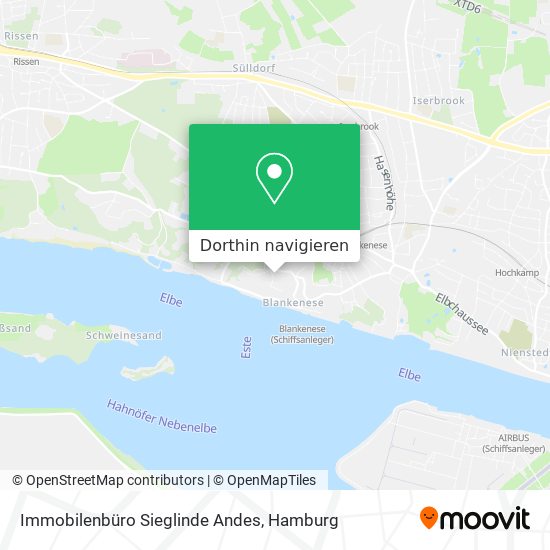 Immobilenbüro Sieglinde Andes Karte