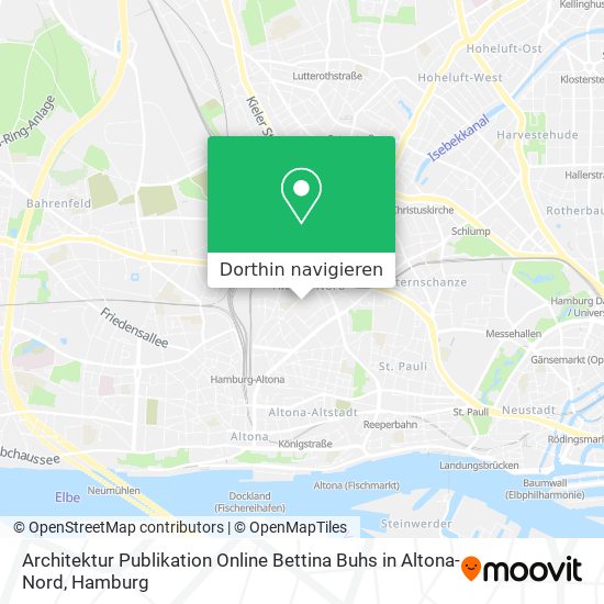 Architektur Publikation Online Bettina Buhs in Altona-Nord Karte