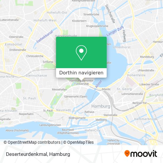 Deserteurdenkmal Karte