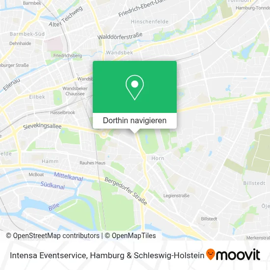 Intensa Eventservice Karte