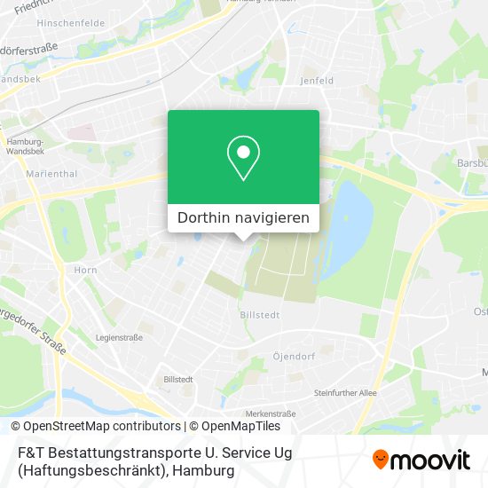 F&T Bestattungstransporte U. Service Ug (Haftungsbeschränkt) Karte