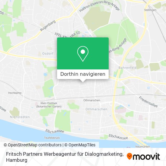 Fritsch Partners Werbeagentur für Dialogmarketing Karte