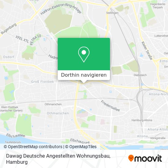 Dawag Deutsche Angestellten Wohnungsbau Karte