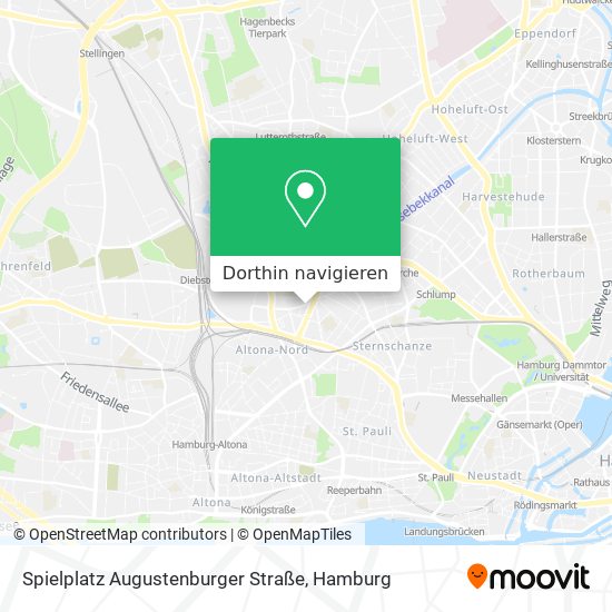 Spielplatz Augustenburger Straße Karte