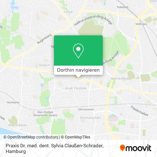 Praxis Dr. med. dent. Sylvia Claußen-Schrader Karte