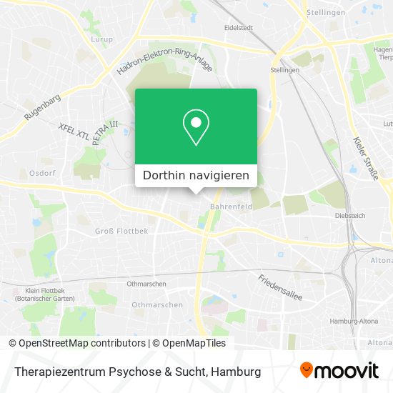 Therapiezentrum Psychose & Sucht Karte