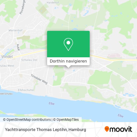 Yachttransporte Thomas Leptihn Karte