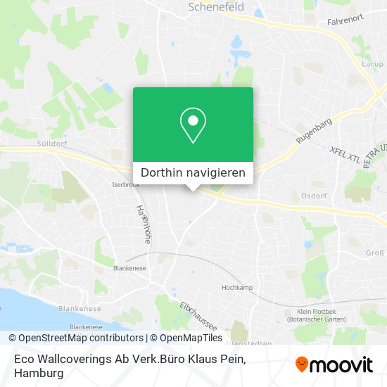 Eco Wallcoverings Ab Verk.Büro Klaus Pein Karte