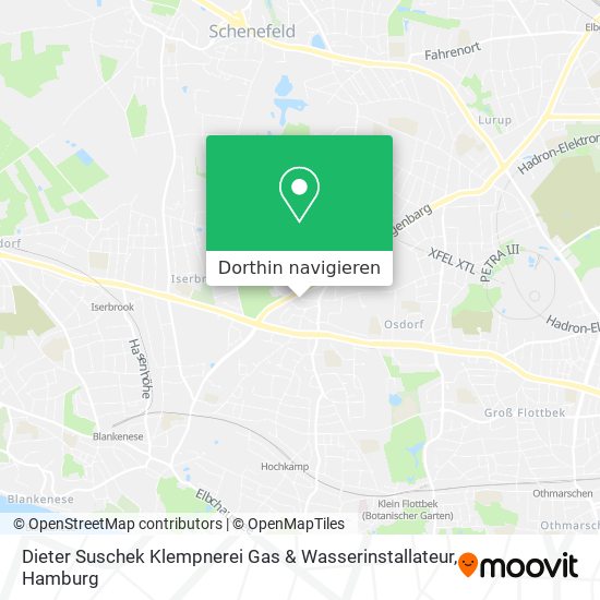Dieter Suschek Klempnerei Gas & Wasserinstallateur Karte