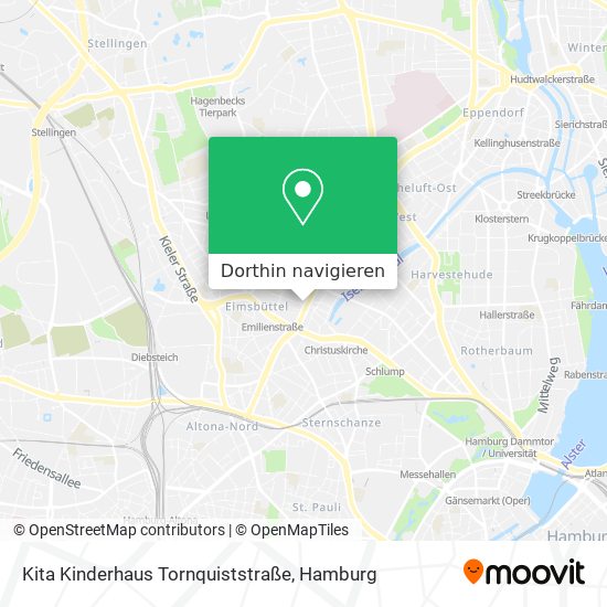 Kita Kinderhaus Tornquiststraße Karte