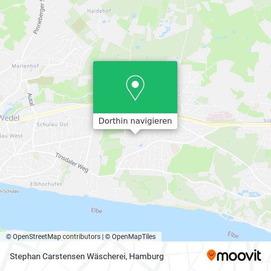 Stephan Carstensen Wäscherei Karte