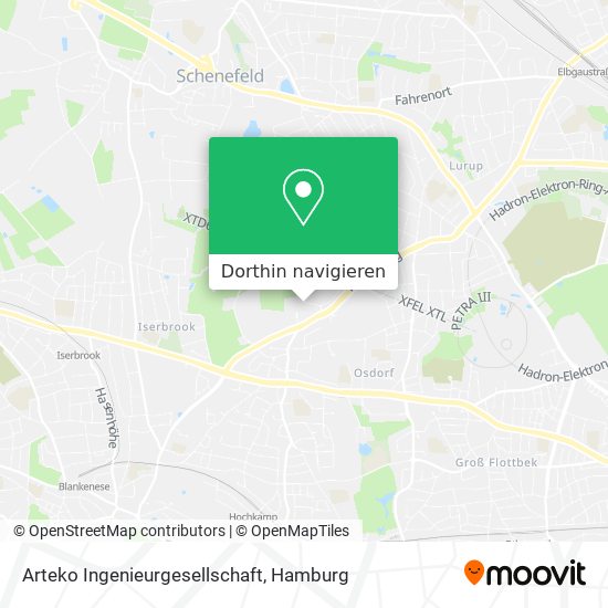 Arteko Ingenieurgesellschaft Karte