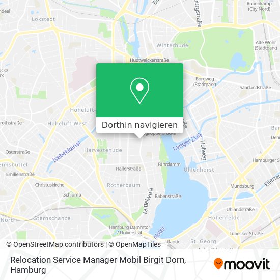 Relocation Service Manager Mobil Birgit Dorn Karte