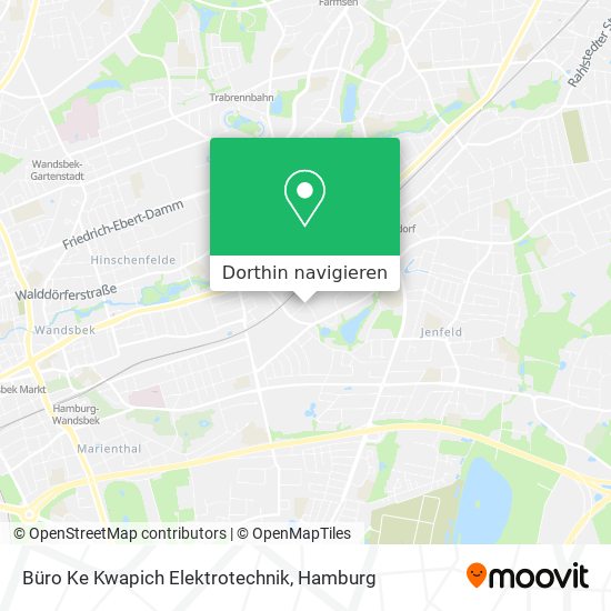 Büro Ke Kwapich Elektrotechnik Karte