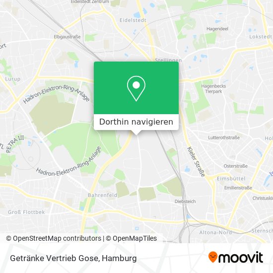 Getränke Vertrieb Gose Karte