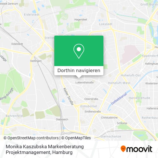 Monika Kaszubska Markenberatung Projektmanagement Karte