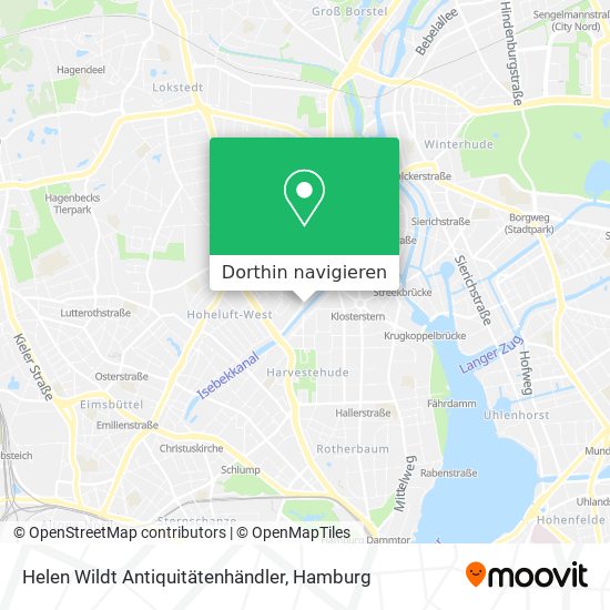 Helen Wildt Antiquitätenhändler Karte