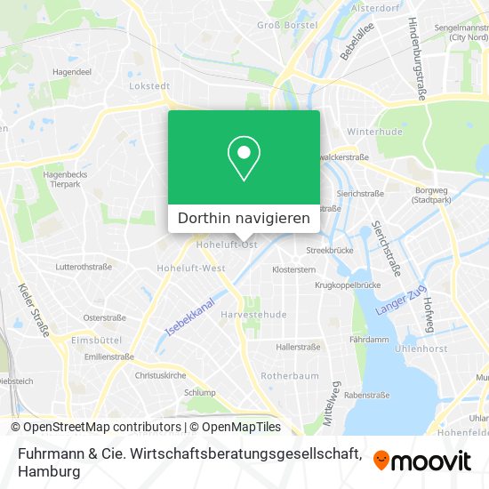 Fuhrmann & Cie. Wirtschaftsberatungsgesellschaft Karte