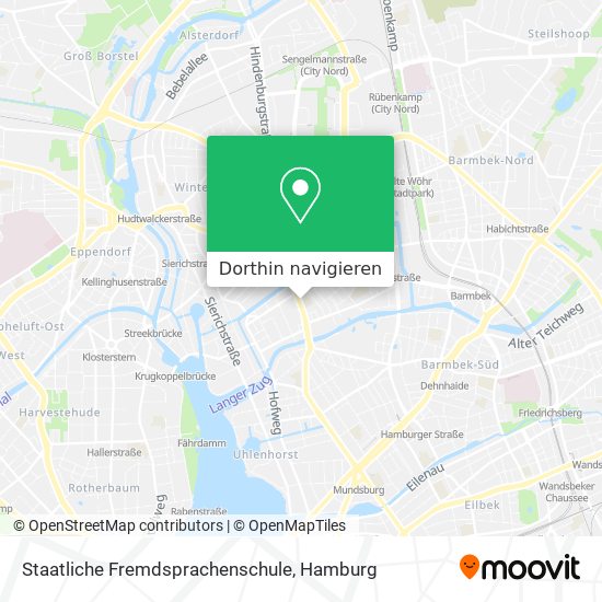 Staatliche Fremdsprachenschule Karte