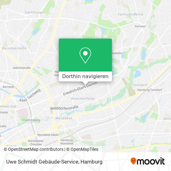 Uwe Schmidt Gebäude-Service Karte