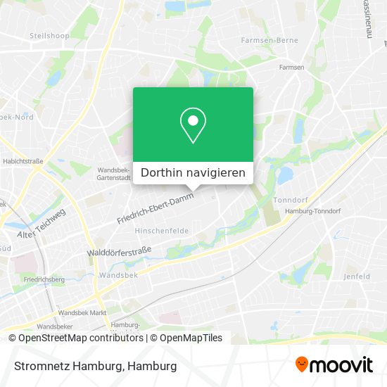 Stromnetz Hamburg Karte