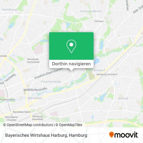 Bayerisches Wirtshaus Harburg Karte