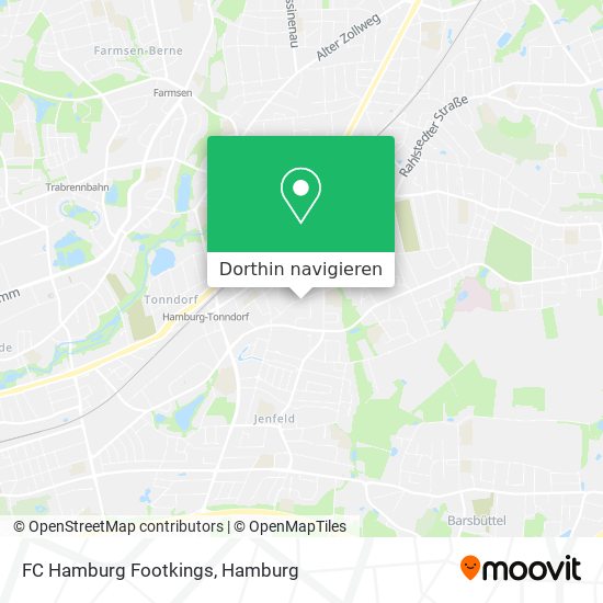 FC Hamburg Footkings Karte