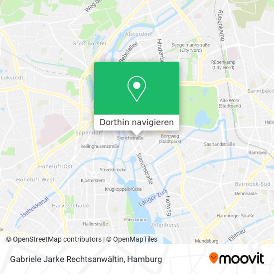 Gabriele Jarke Rechtsanwältin Karte