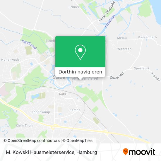 M. Kowski Hausmeisterservice Karte