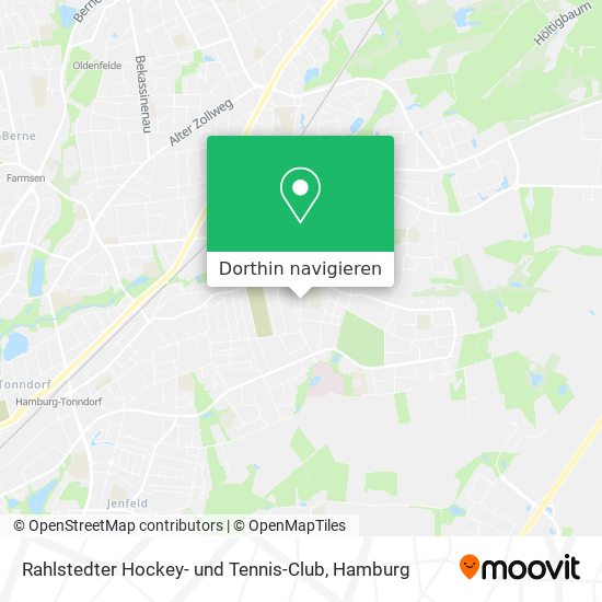 Rahlstedter Hockey- und Tennis-Club Karte