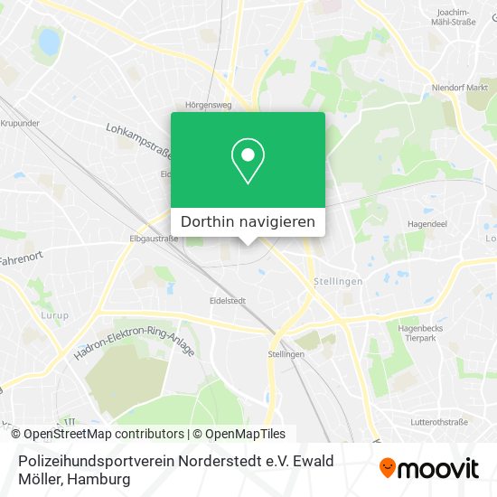 Polizeihundsportverein Norderstedt e.V. Ewald Möller Karte