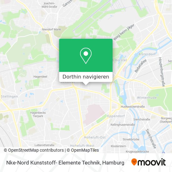 Nke-Nord Kunststoff- Elemente Technik Karte